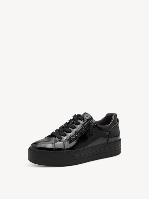Sneaker, BLACK PATENT, hi-res