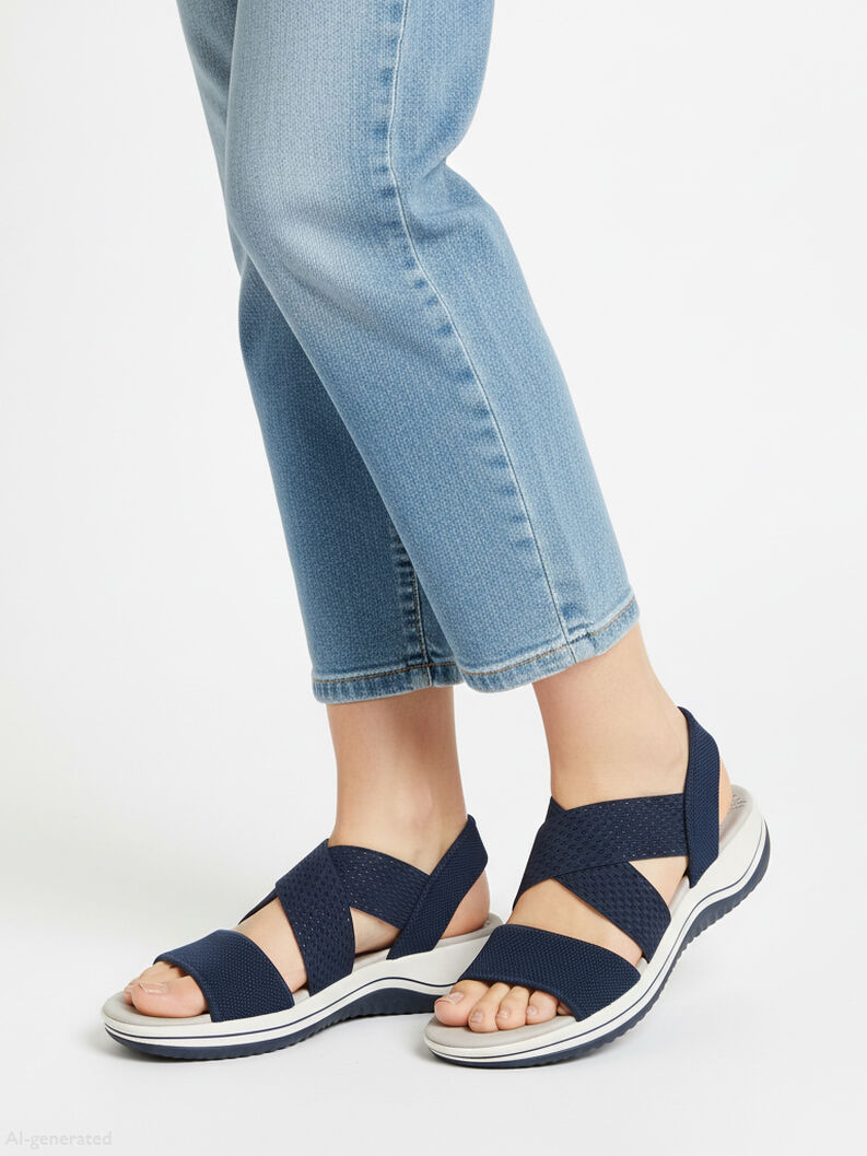 Coshy Balance &ndash; Die Hallux-freundliche Sandale, NAVY, hi-res