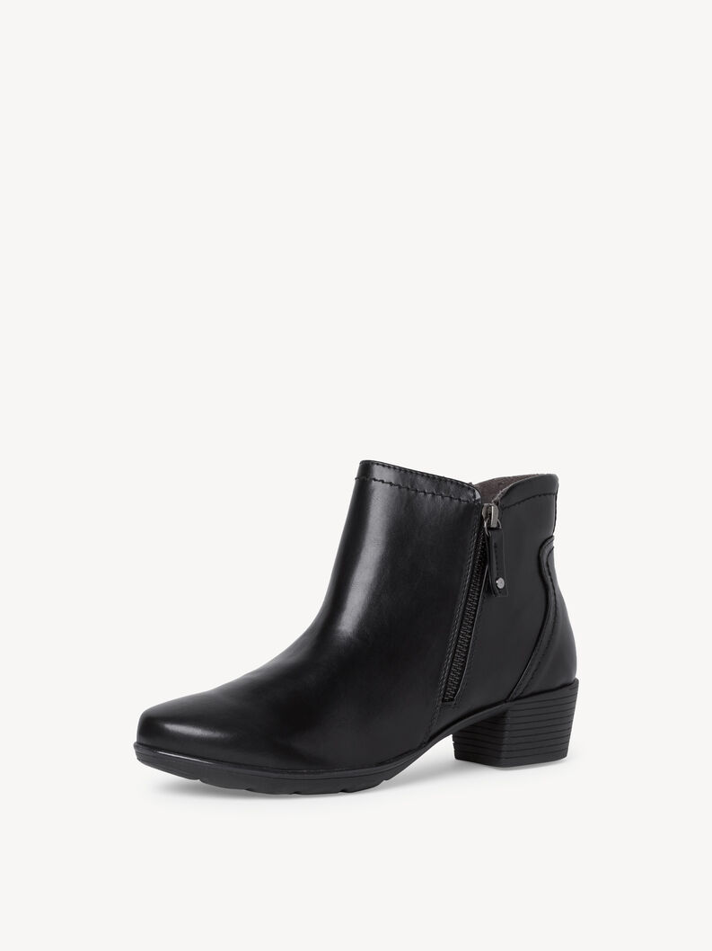 Stiefelette - schwarz, BLACK, hi-res