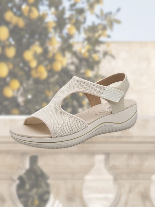 Coshy Adventure – Die Hallux-freundliche Sandale, BEIGE, hi-res