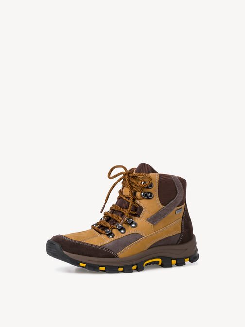 Schnürschuh - gelb, SAFFRON/MOCCA, hi-res