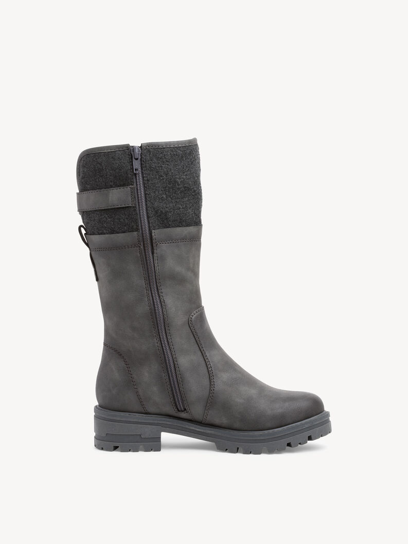 Stiefel - grau Warmfutter, GRAPHITE, hi-res