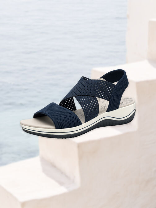 Coshy Balance – Die Hallux-freundliche Sandale, NAVY, hi-res