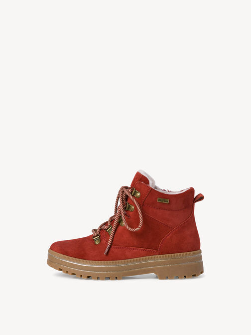 Lederstiefelette, BURNED ORANGE, hi-res