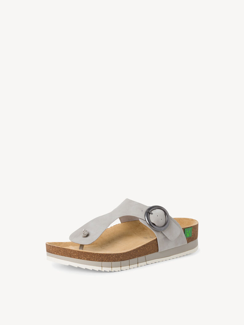 Pantolette - grau, LT.GREY, hi-res