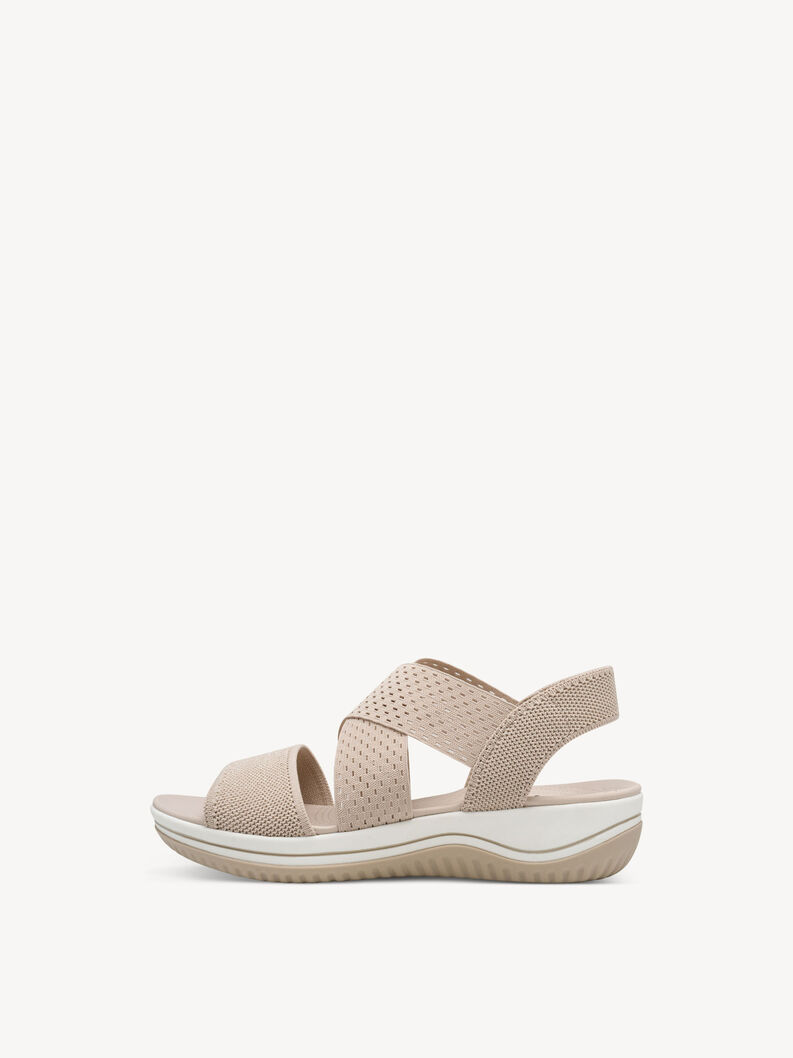 Coshy Balance – Die Hallux-freundliche Sandale, BEIGE/GOLD, hi-res