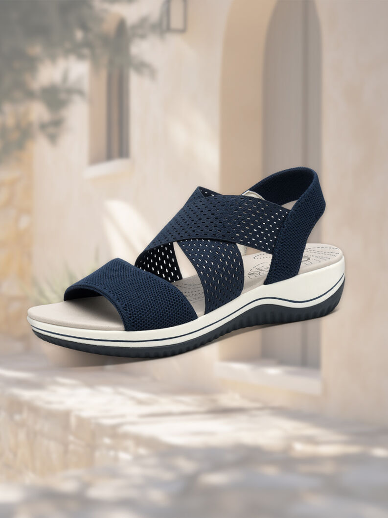 Coshy Balance &ndash; Die Hallux-freundliche Sandale, NAVY, hi-res