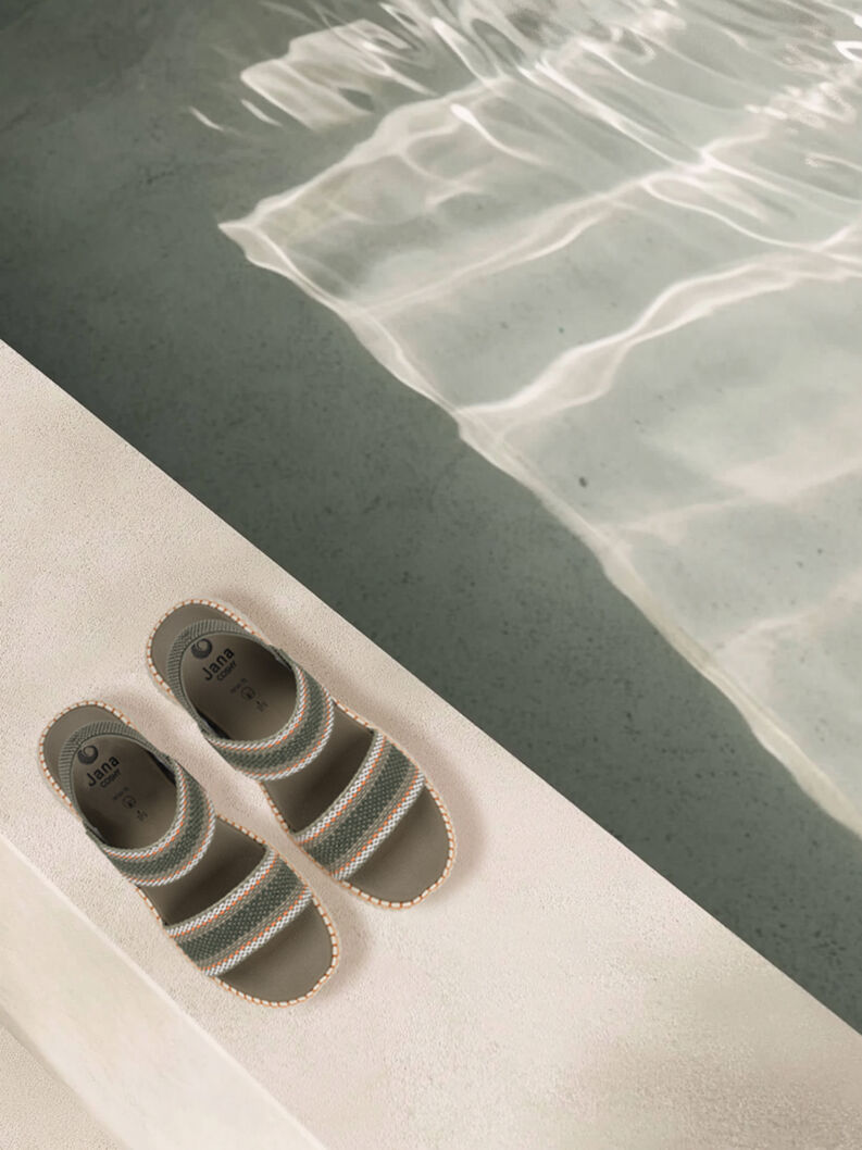 Coshy Inselflair – Die Hallux-freundliche Sandale, SAGE COMB, hi-res