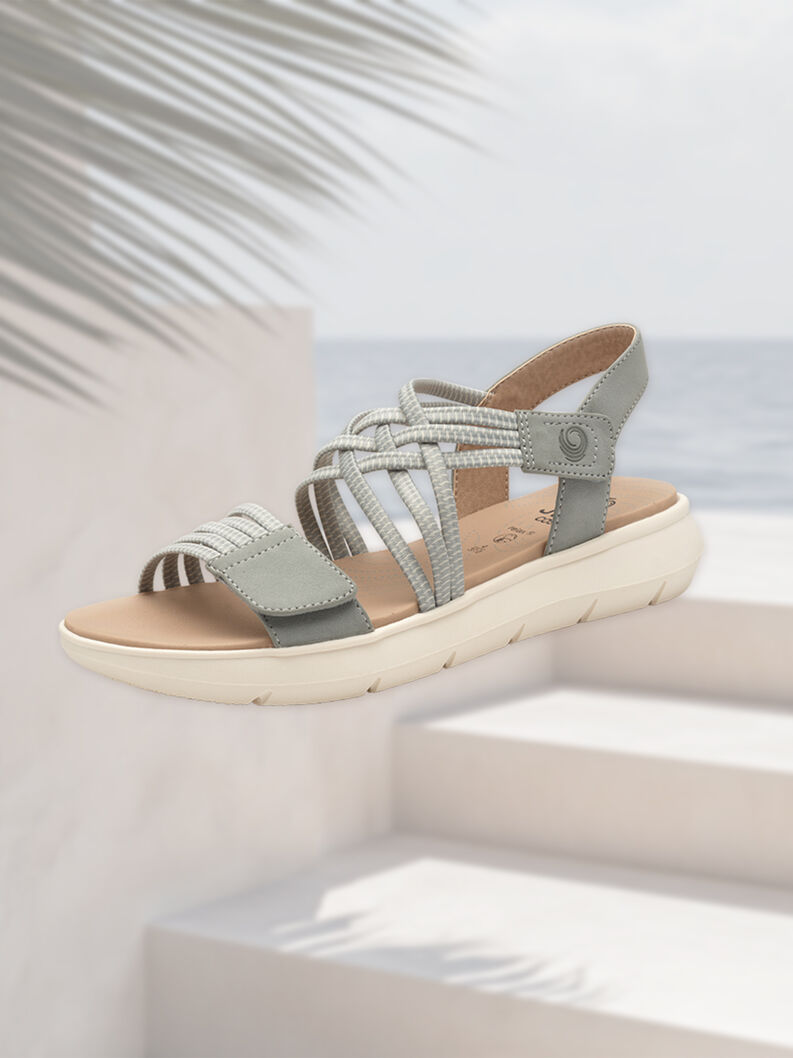 Sandale - blau, DENIM, hi-res