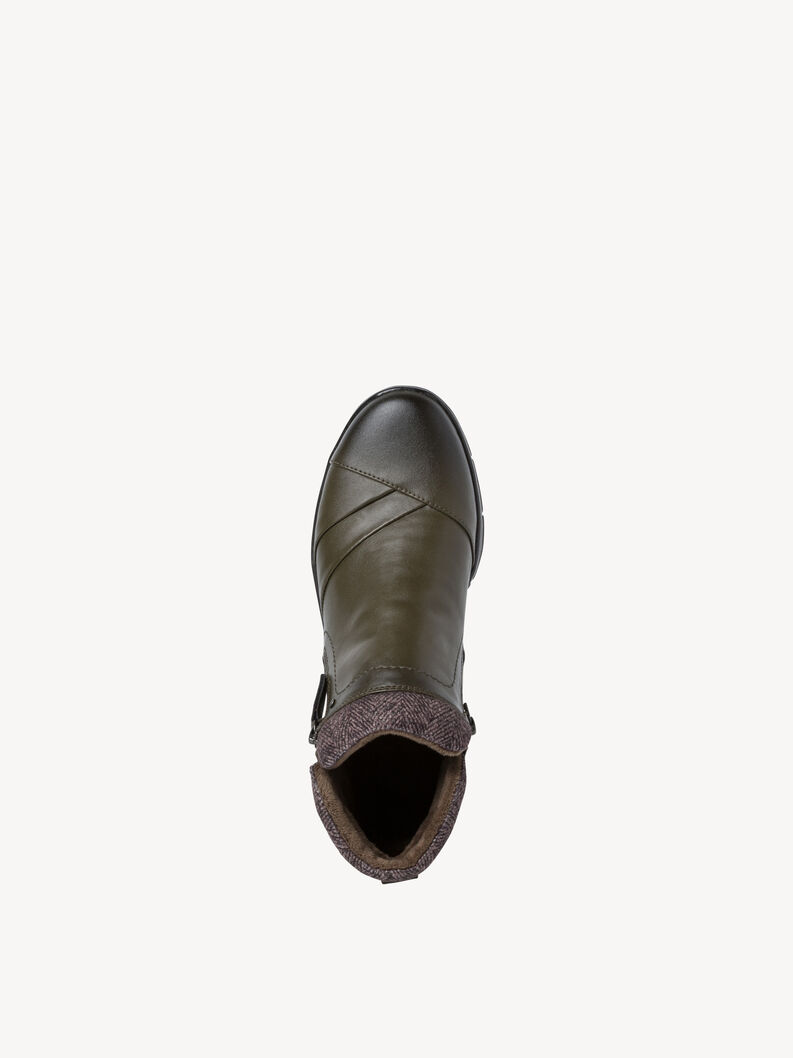 Stiefelette - grün Warmfutter, KHAKI, hi-res