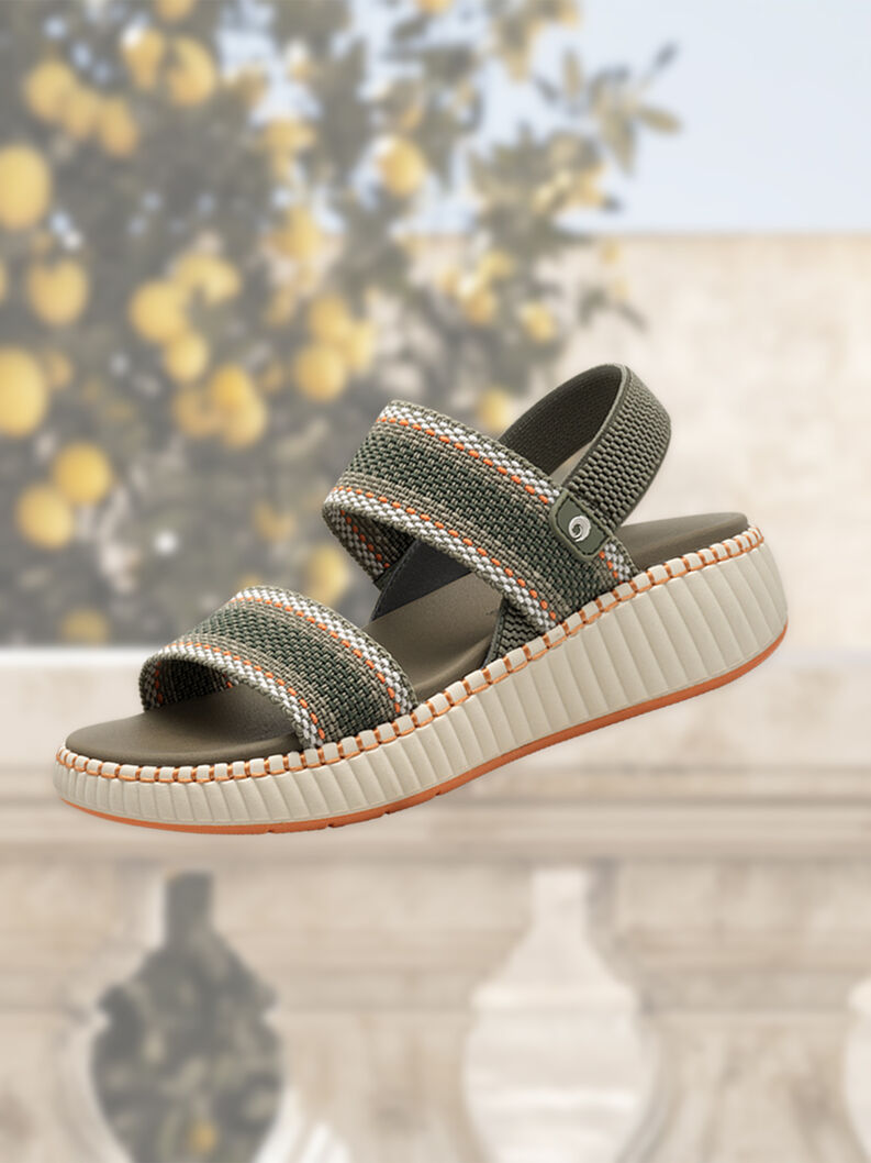 Coshy Inselflair – Die Hallux-freundliche Sandale, SAGE COMB, hi-res