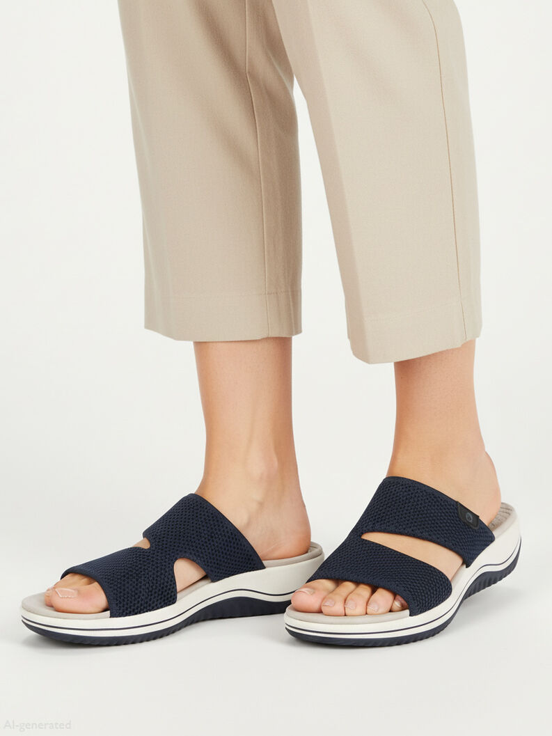 Coshy Original &ndash; Die Hallux-freundliche Pantolette, NAVY, hi-res