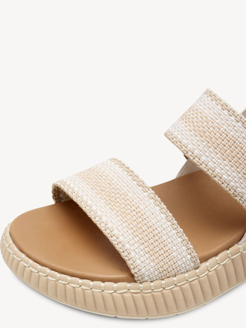 Coshy Inselflair – Die Hallux-freundliche Sandale, BEIGE COMB, hi-res