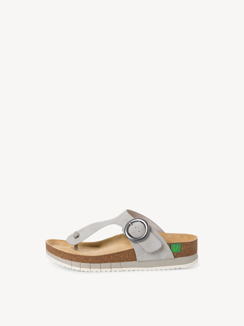 Pantolette - grau, LT.GREY, hi-res