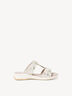 Pantolette - metallic, GOLD MET STR, hi-res