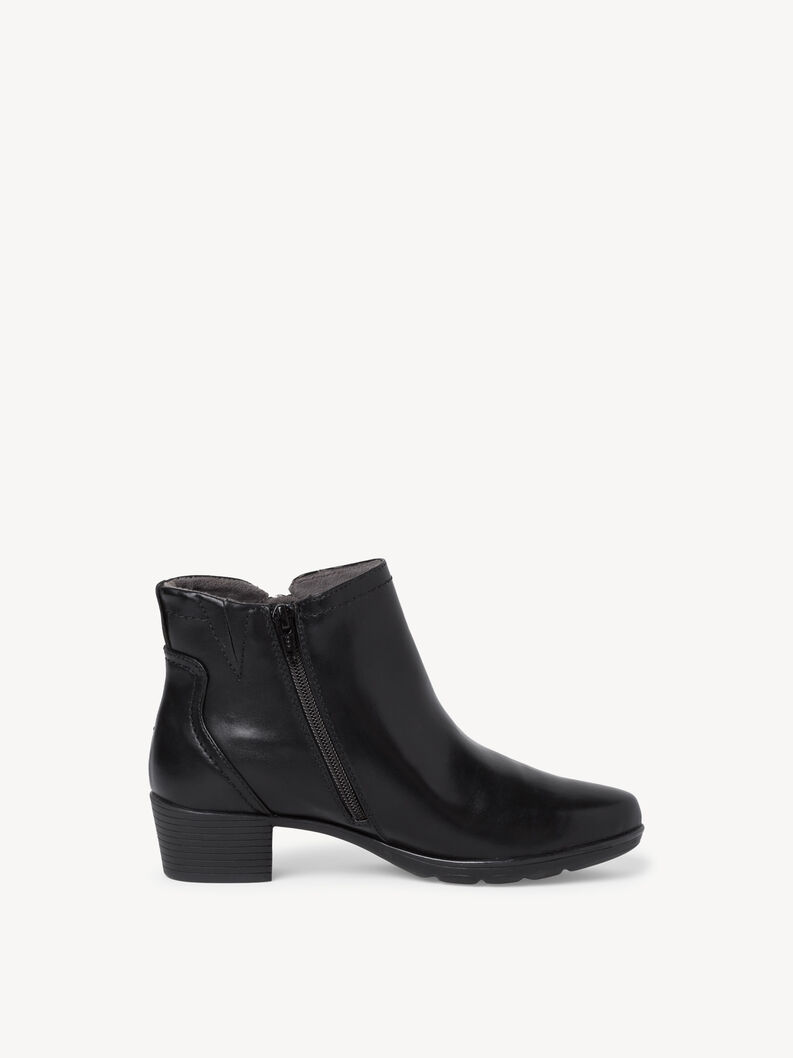 Stiefelette - schwarz, BLACK, hi-res