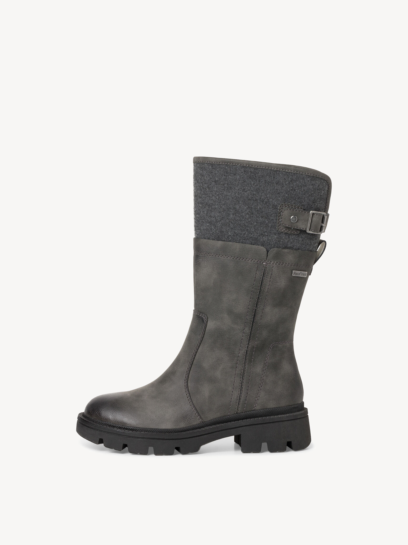 Weite H Jana Stiefel Grau Stiefel 8-26662-41: Jana Stiefel Online