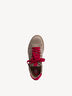 Sneaker - grau, STONE/RED, hi-res