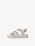 Sandale - grau, GREY/FLOWER, hi-res