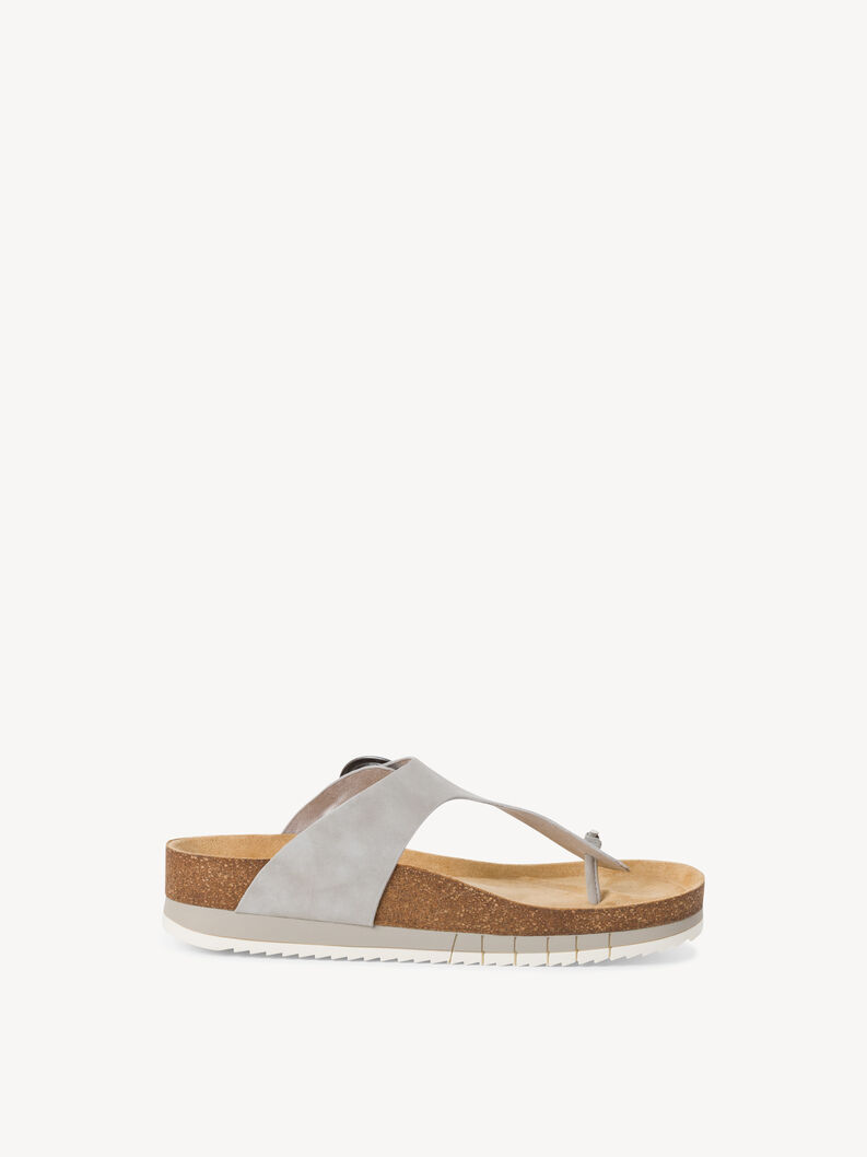 Pantolette - grau, LT.GREY, hi-res