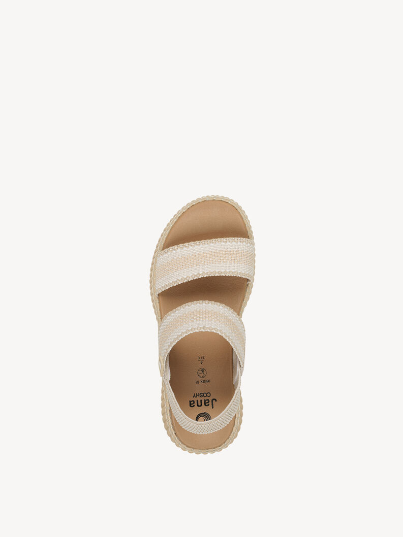 Coshy Inselflair – Die Hallux-freundliche Sandale, BEIGE COMB, hi-res