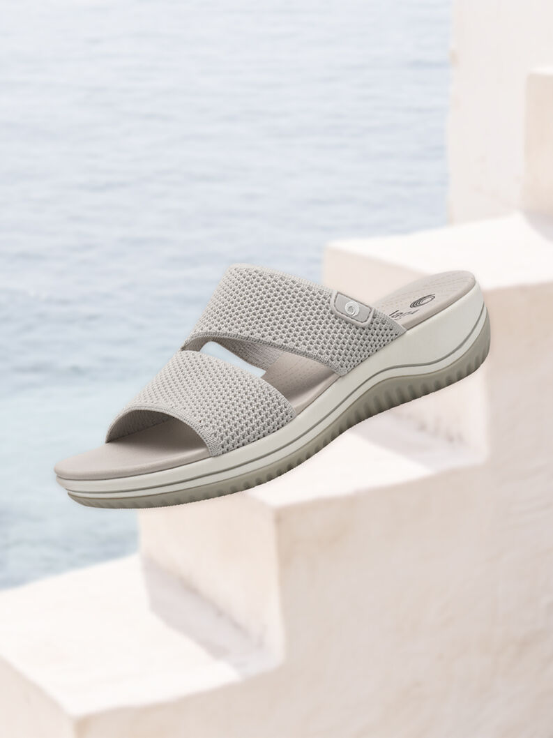 Coshy Original – Die Hallux-freundliche Pantolette, LT GREY, hi-res