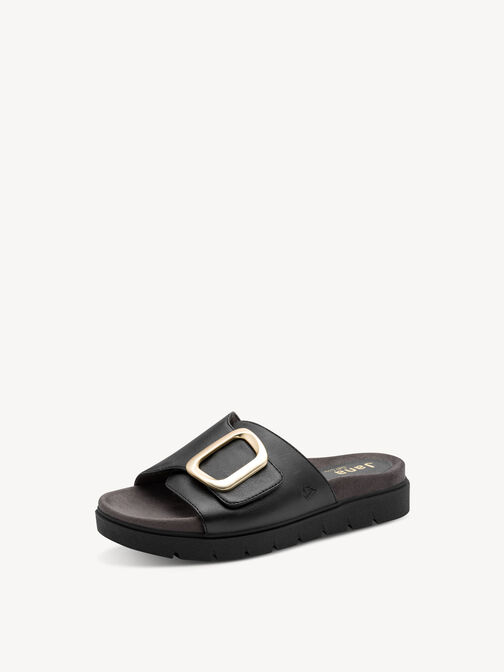 Pantolette, BLACK NAPPA, hi-res