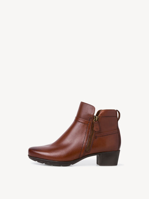 Leder Chelsea Boot, COGNAC, hi-res