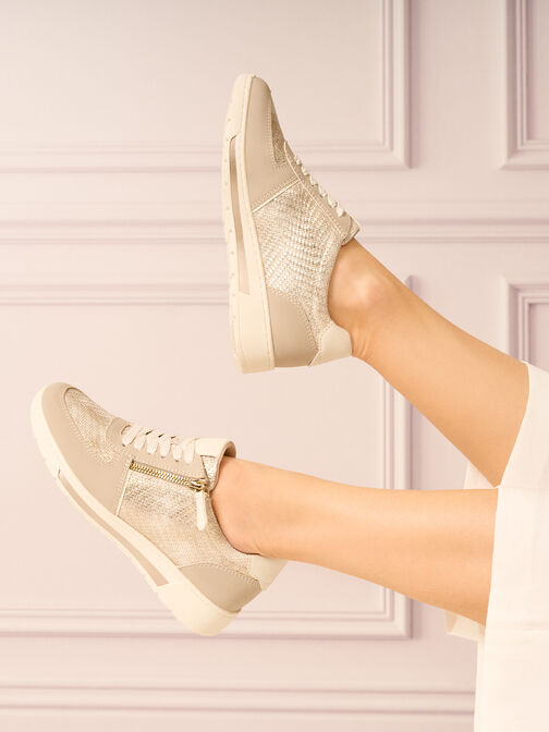 Sneaker, GOLD MET STR, hi-res