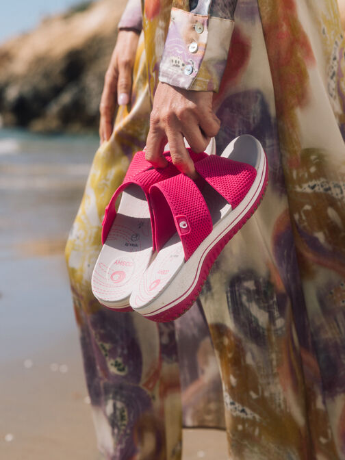 Coshy Original – Die Hallux-freundliche Pantolette, FUXIA, hi-res