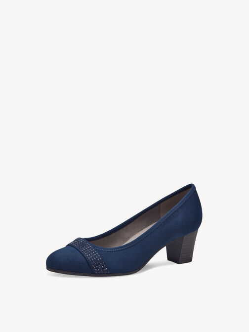 Pumps, NAVY, hi-res
