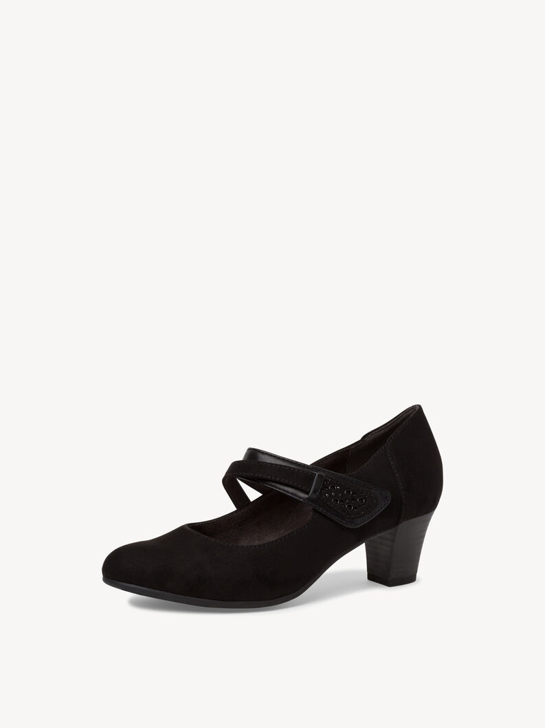 Pumps - schwarz, BLACK, hi-res