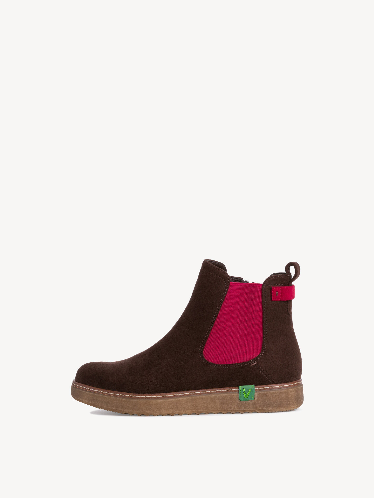 Jana Vegan Kniehoge dameslaarzen, cognac, 42 EU, cognac, 42 EU