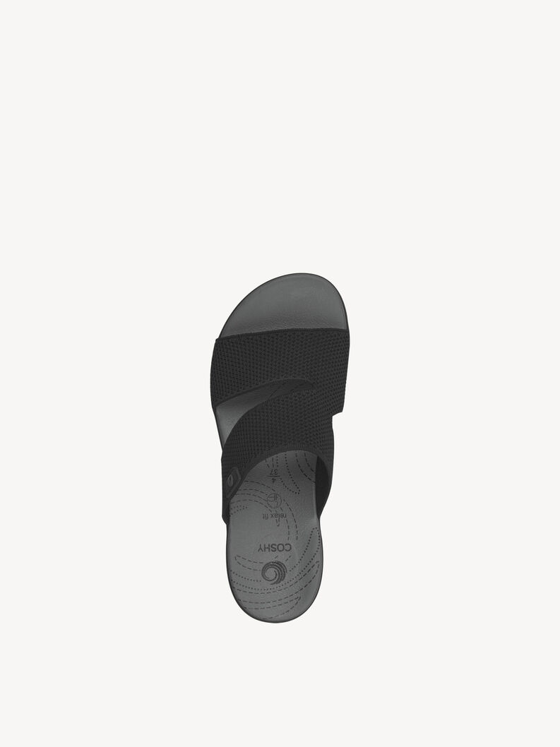 Coshy Original – Die Hallux-freundliche Pantolette, BLACK, hi-res