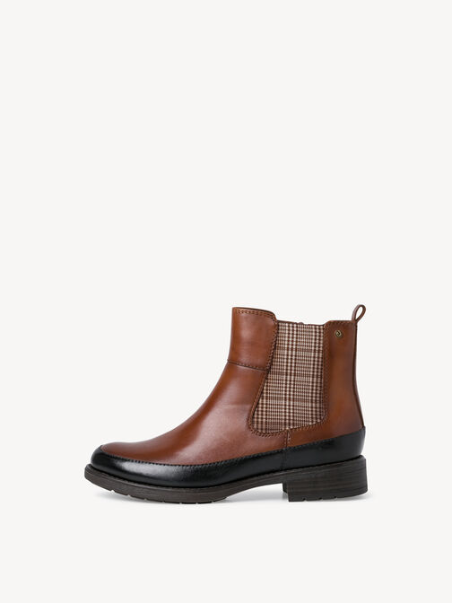 Leder Chelsea Boot, COGNAC, hi-res