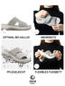 Coshy Original – Die Hallux-freundliche Pantolette, LT GREY, hi-res
