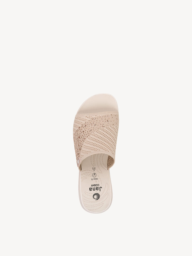 Coshy Glam – Die Hallux-freundliche Pantolette, POWDER, hi-res