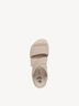 Coshy Balance – Die Hallux-freundliche Sandale, BEIGE/GOLD, hi-res