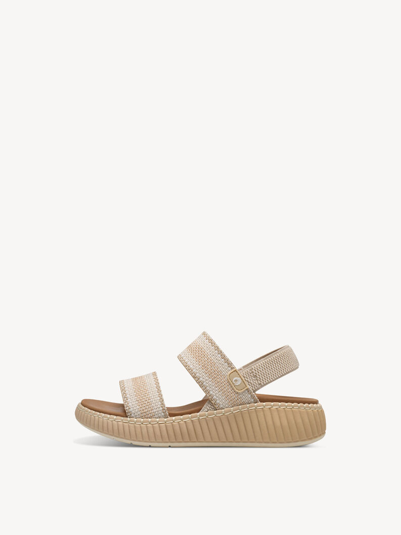 Coshy Inselflair – Die Hallux-freundliche Sandale, BEIGE COMB, hi-res