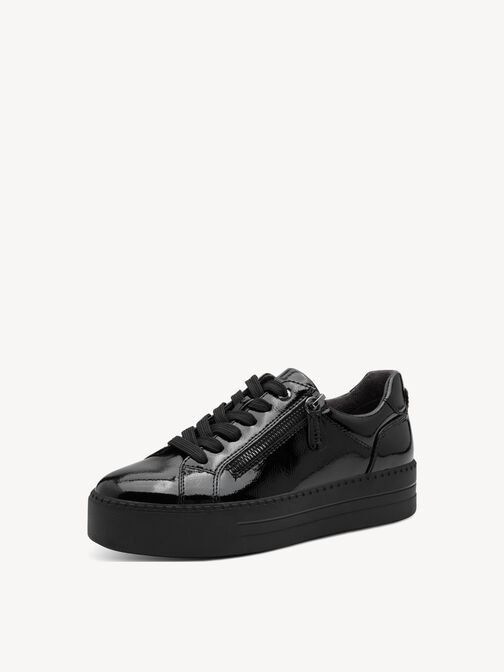 Sneaker, BLACK PATENT, hi-res