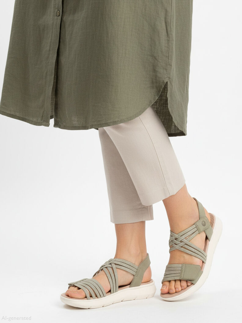 Coshy Sorgenfrei &ndash; Die Hallux-freundliche Sandale, SAGE, hi-res