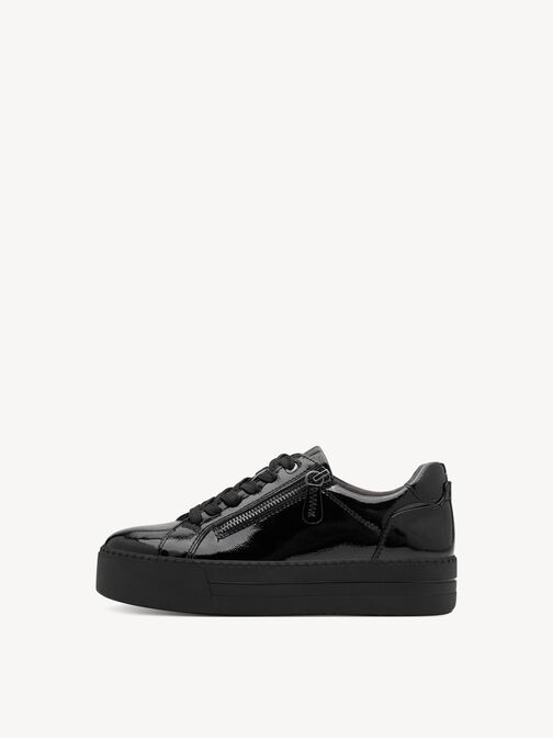 Sneaker, BLACK PATENT, hi-res