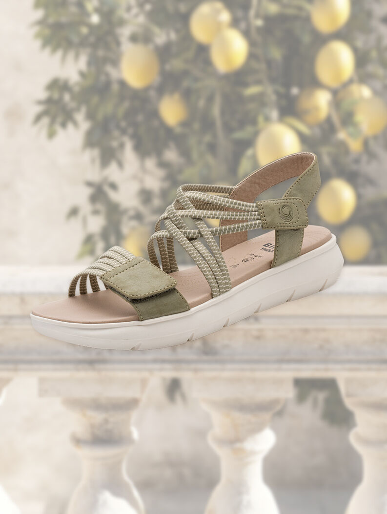 Coshy Sorgenfrei &ndash; Die Hallux-freundliche Sandale, SAGE, hi-res