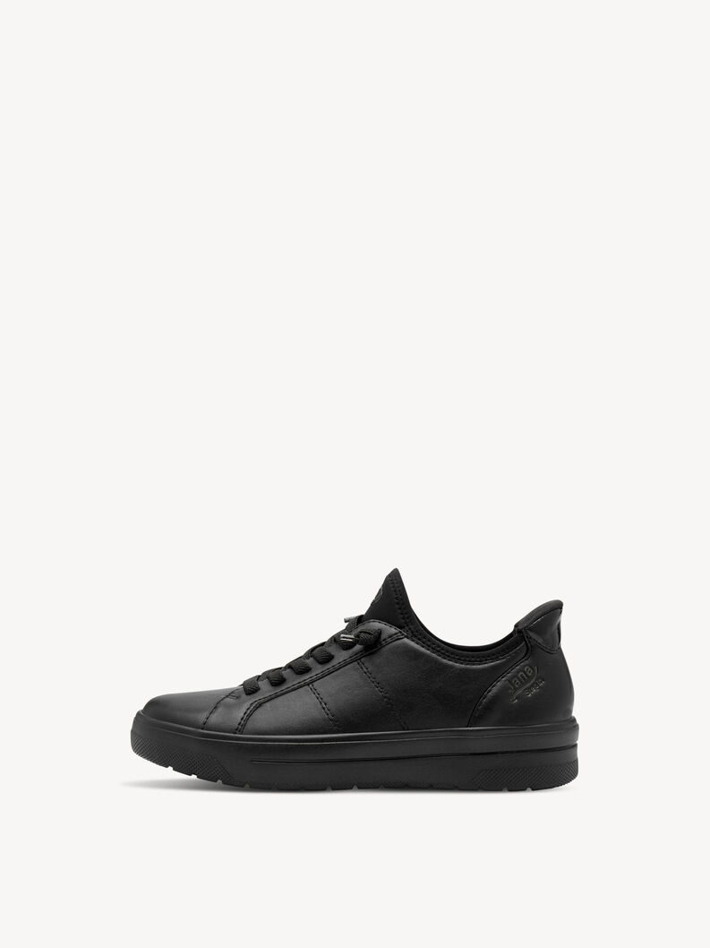 Jana Step In Sneaker, BLACK, hi-res
