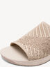 Coshy Glam – Die Hallux-freundliche Pantolette, BEIGE, hi-res