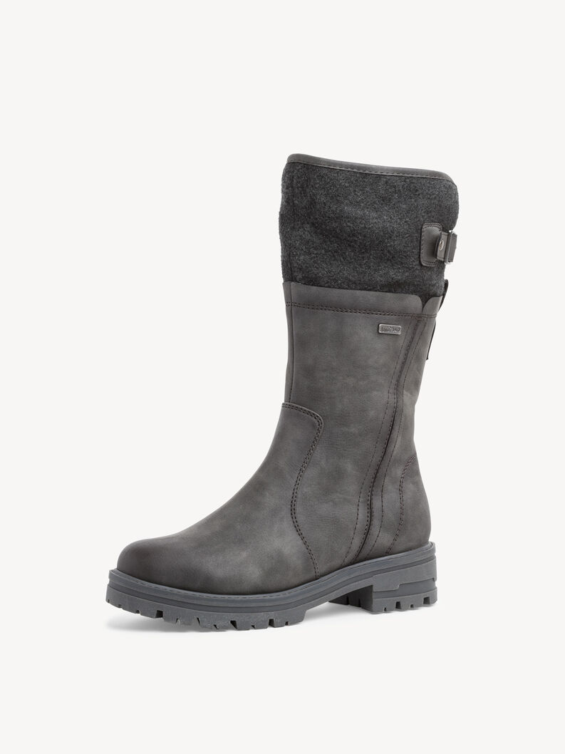 Stiefel - grau Warmfutter, GRAPHITE, hi-res